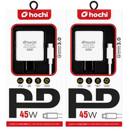 HOCHI 45W CARGADOR PD