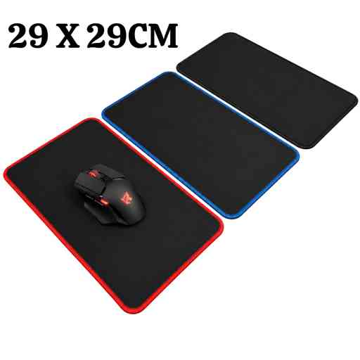 MOUSE PAD NEGRO 29X29 CM