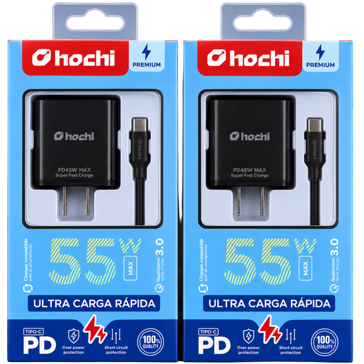 HOCHI CARGADOR 45W PD
