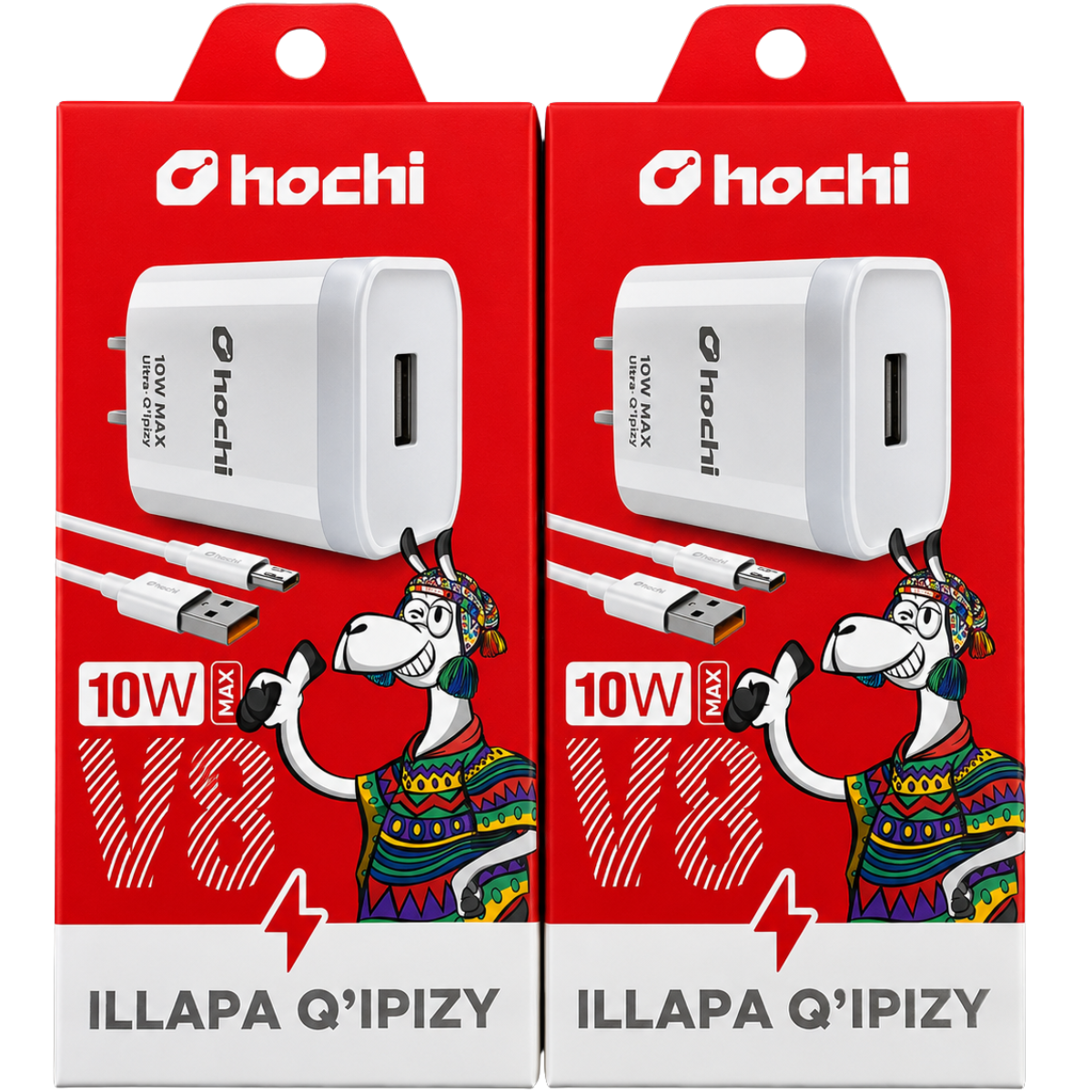 HOCHI 10W CARGADOR V8