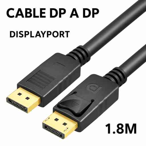CABLE DP A DP DISPLAYPORT 1.8M