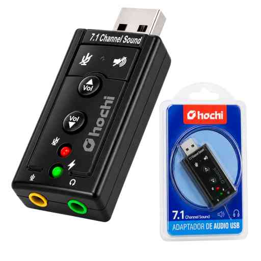 HOCHI ADAPTADOR USB PARA AUDIO