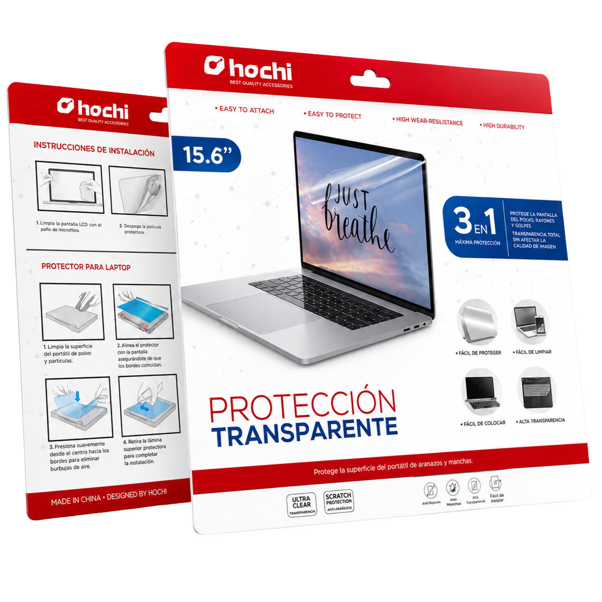 SET SKIN PARA LAPTOP DE 15.6"