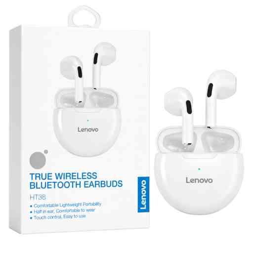 LENOVO AUDIFONO BLUETOOTH (BLANCO)