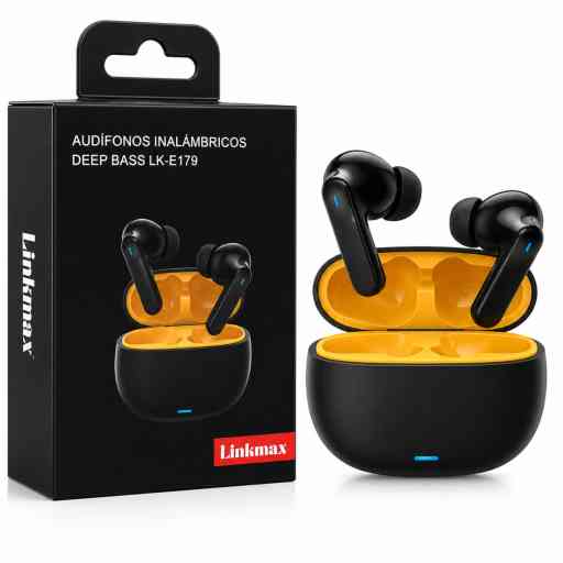 LINKMAX LK-E179 AUDIFONO BLUETOOTH (AMARILLO)