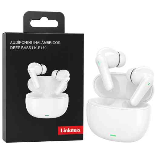 LINKMAX LK-E179 AUDIFONO BLUETOOTH (BLANCO)