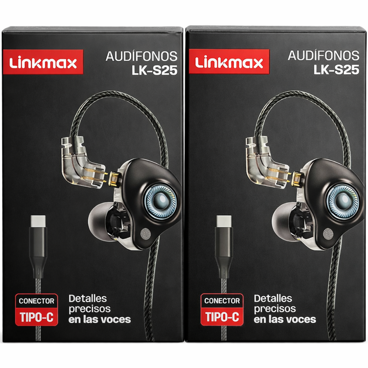 LINKMAX LK-S25 CON MICROFONO HIFI ALTA DEFINICION TIPO C