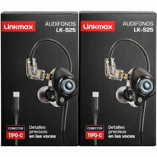 LINKMAX LK-S25 CON MICROFONO HIFI ALTA DEFINICION TIPO C