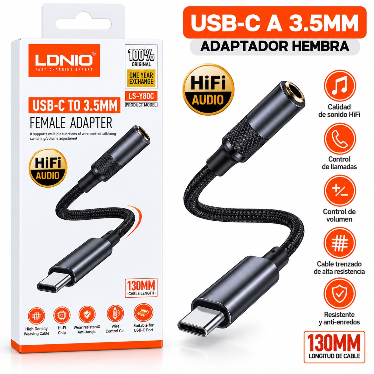 LDNIO LS-Y80C ADAPTADOR