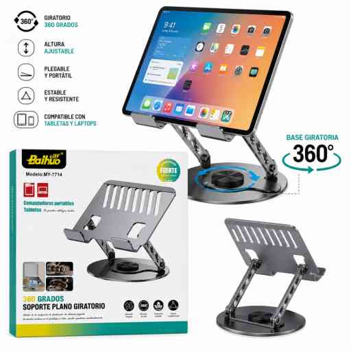 BAIHUO MY-7714 SOPORTE PARA LAPTOP Y TABLET