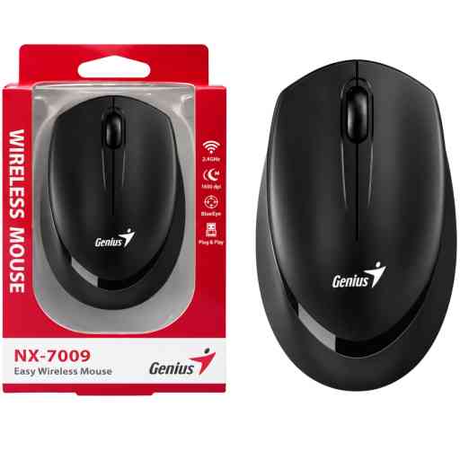GENIUS NX-7009 MOUSE ERGONOMICO (NEGRO)