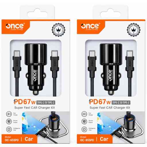 ONCE OC-655PD 67W CARGDOR DE AUTO