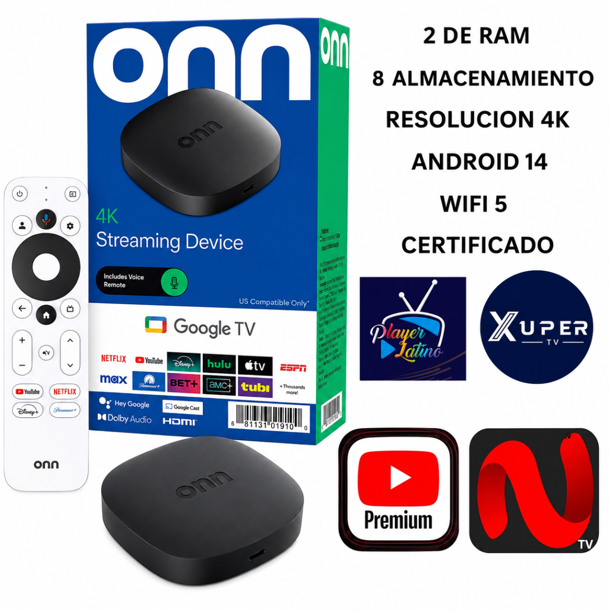 ONN TV BOX 4K