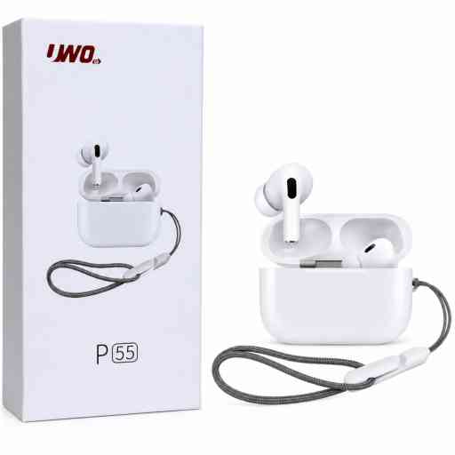 UWO P55 AIRPODS AUDIFONO BLUETOOTH (BLANCO)