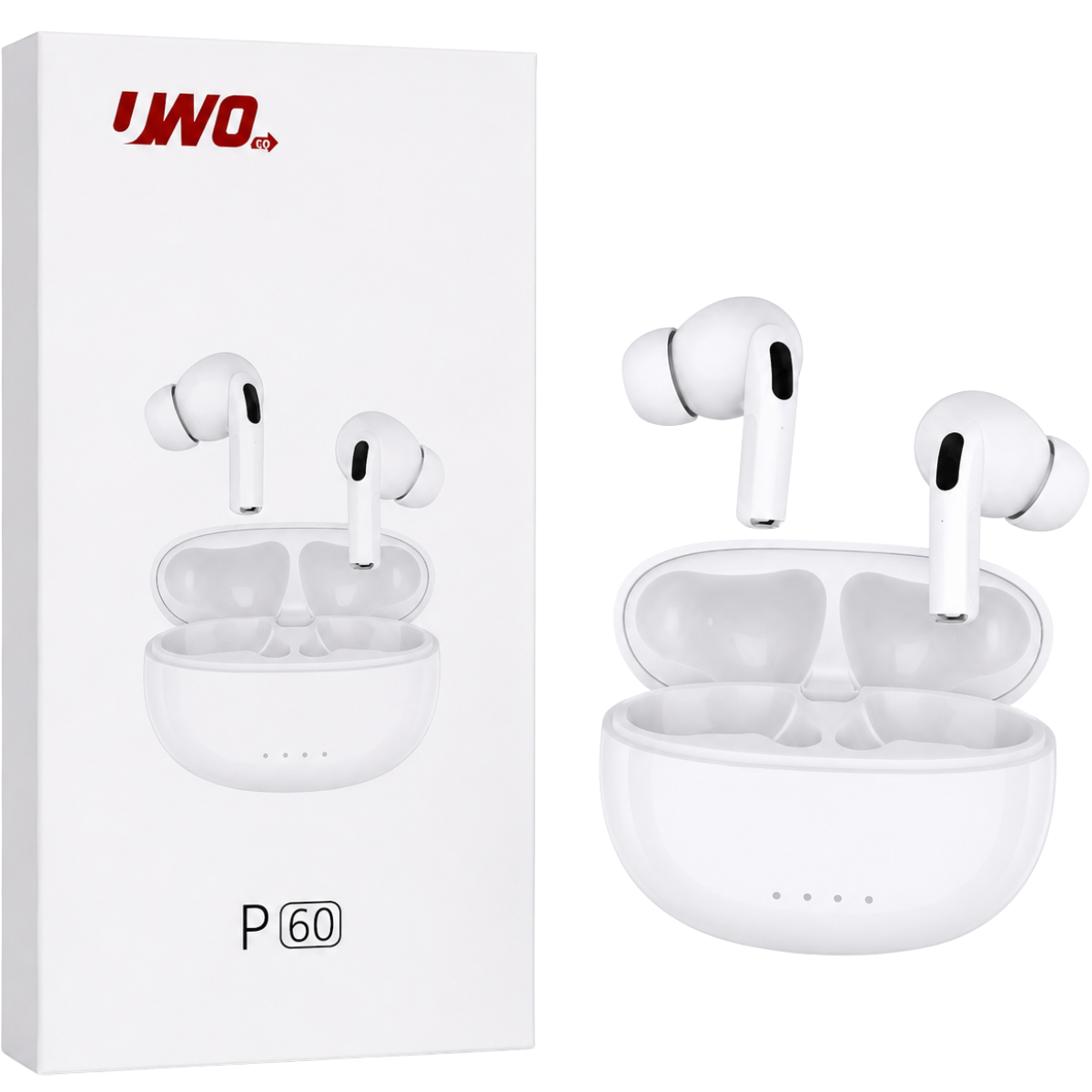 UWO P60 AIRPODS AUDIFONO BLUETOOTH (BLANCO)