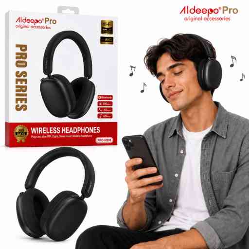 ALDEEPO PRO-HB98 AUDIFONO BLUETOOTH (NEGRO)