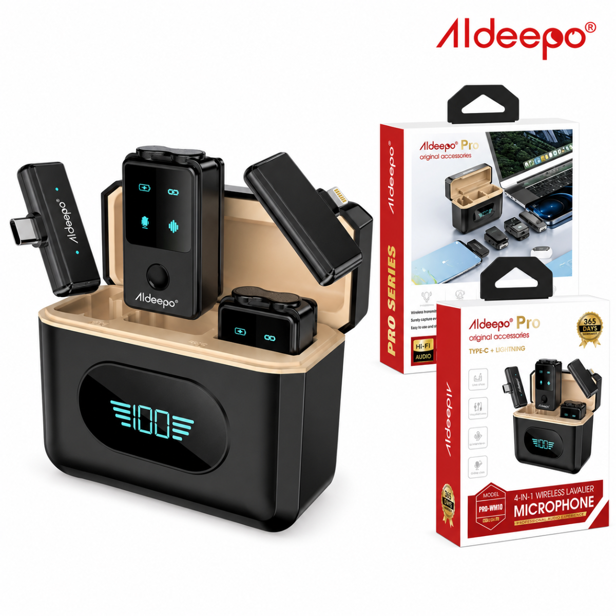 ALDEEPO PRO-WM60 MICROFONO SOLAPERO