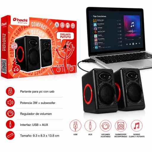 HOCHI PARLANTE PUTUTU PARA PC