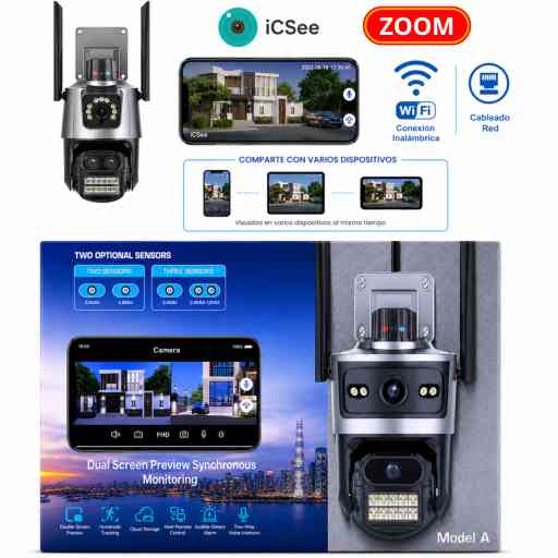 CAMARA P11-QQ9-5K CON ZOOM DOBLE LENTE