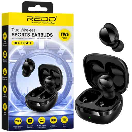 REDD RD-136BT AUDIFONO BLUETOOTH (NEGRO)