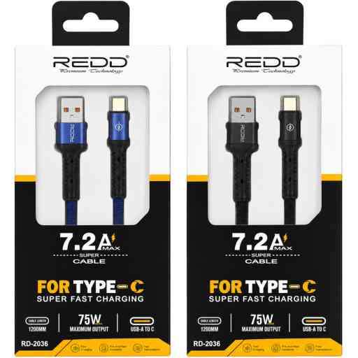 REDD RD-2036 75W 7.2A CABLE TIPO C