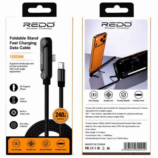REDD RD-2094F CABLE REVESTIDO CON SOPORTE