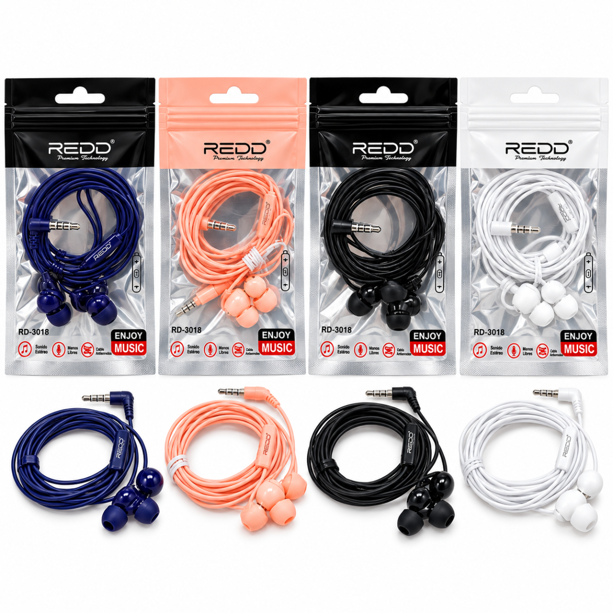 REDD RD-3018 AUDIFONO SUPER BASS