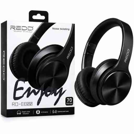REDD RD-E800 AUDIFONO BLUETOOTH VINCHA (NEGRO)