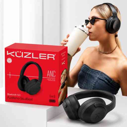 KUZLER SOULBEAT  AUDIFONO INALAMBRICO CON ANC (NEGRO)