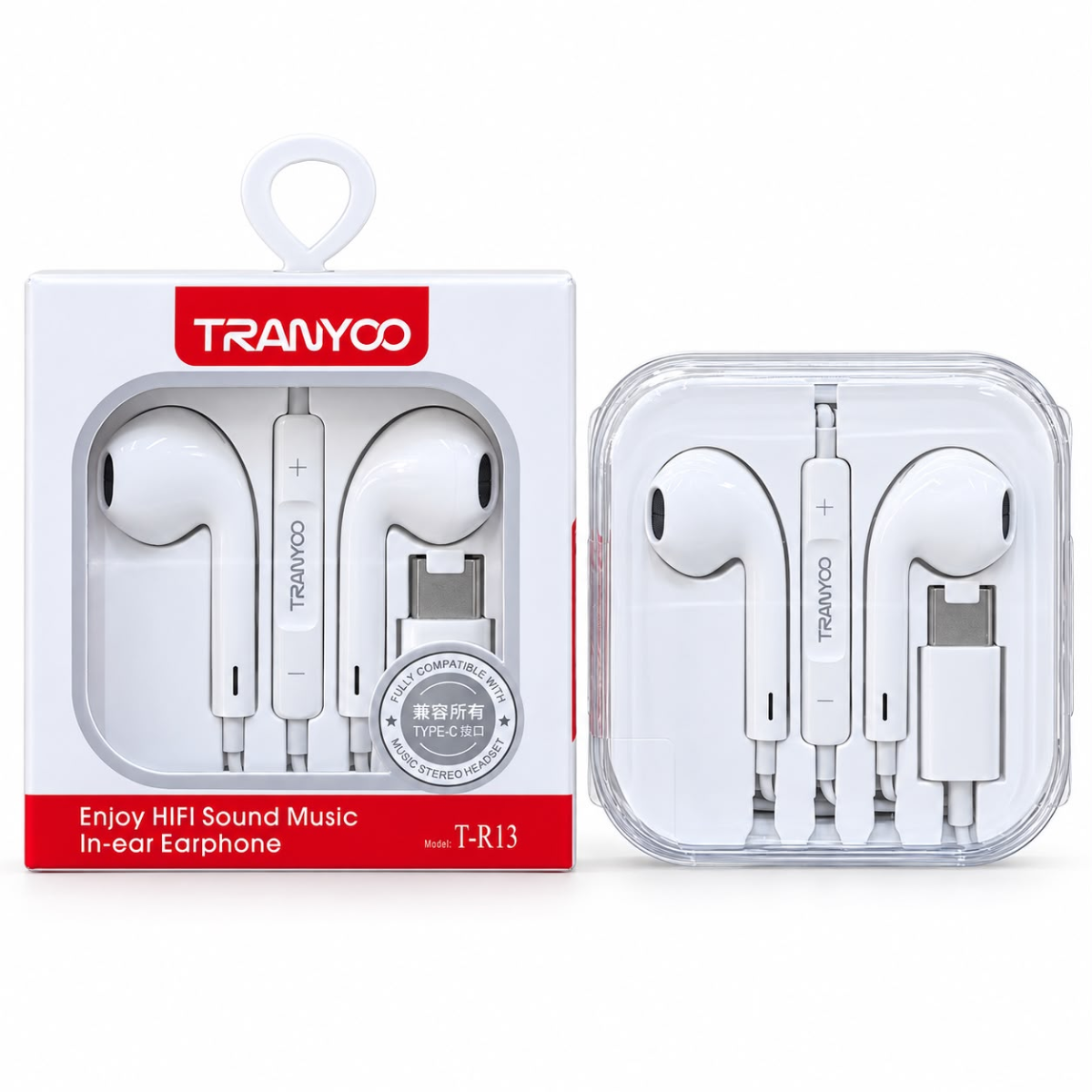 TRANYOO T-R13 AUDIFONO TIPO C