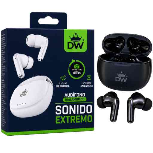 DW TCA0407 AUDIFONO BLUETOOTH (NEGRO)