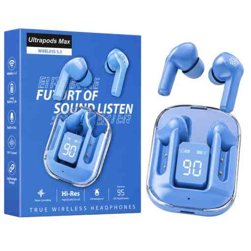 ULTRAPODS MAX AUDIFONO BLUETOOTH (CELESTE)