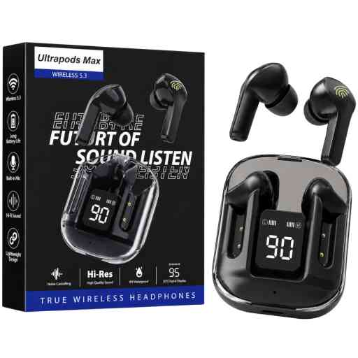 ULTRAPODS MAX AUDIFONO BLUETOOTH (NEGRO)