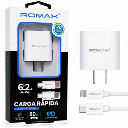 ROMAX TCC0240 CARGADOR 80W