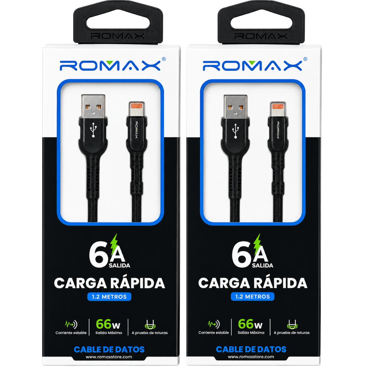 ROMAX TCD0323 66W CABLE USB LIGHTNING