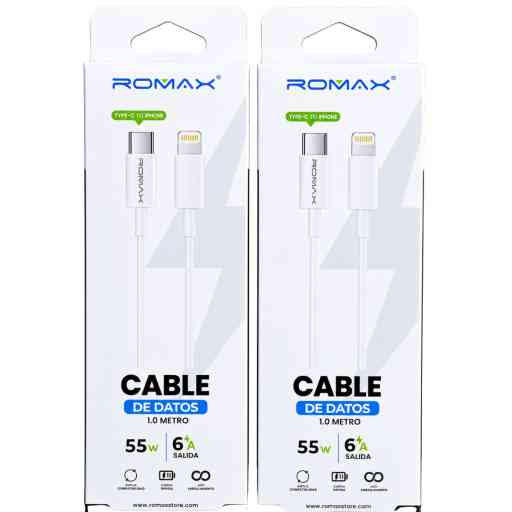ROMAX TCD0477 55W CABLE C - LIGHTNING