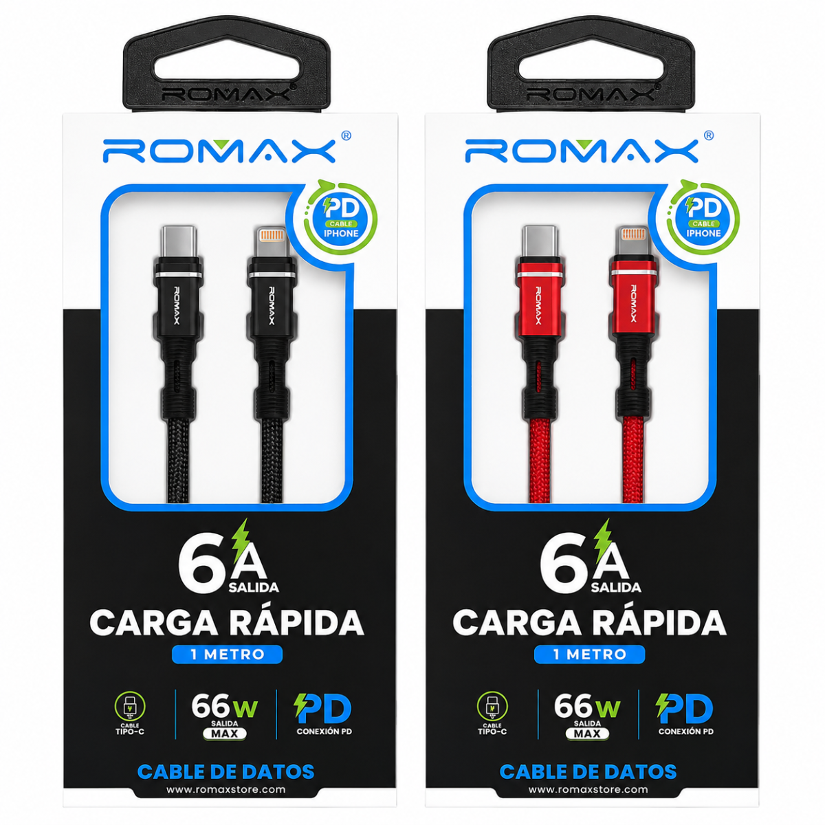 ROMAX TCD0741 CABLE C / LIGHTHNING