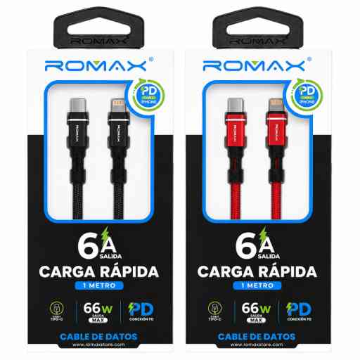 ROMAX TCD0741 CABLE C / LIGHTHNING