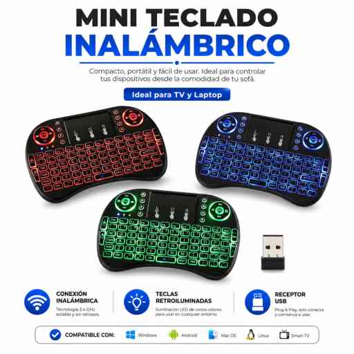 MINI TECLADO RGB