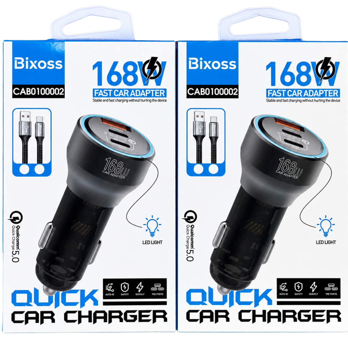 BIXOSS CAB0100002 CARGADOR DE AUTO