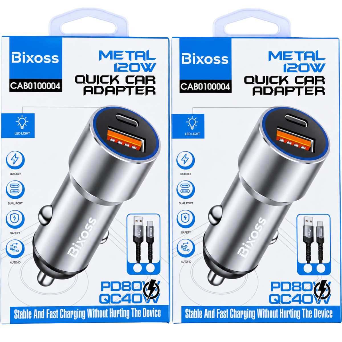 BIXOSS CAB0100004 CARGADOR DE AUTO