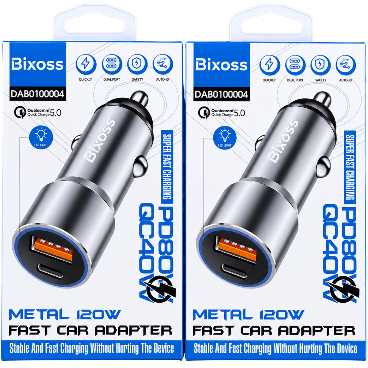 BIXOSS DAB0100004 CARGADOR DE AUTO
