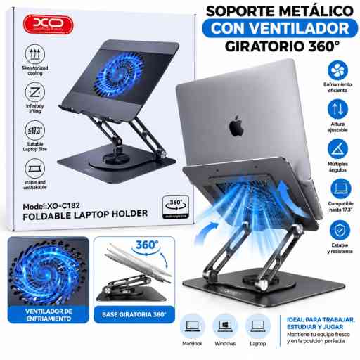 XO-C182 SOPORTE PARA LAOPTOP CON VENTILADOR