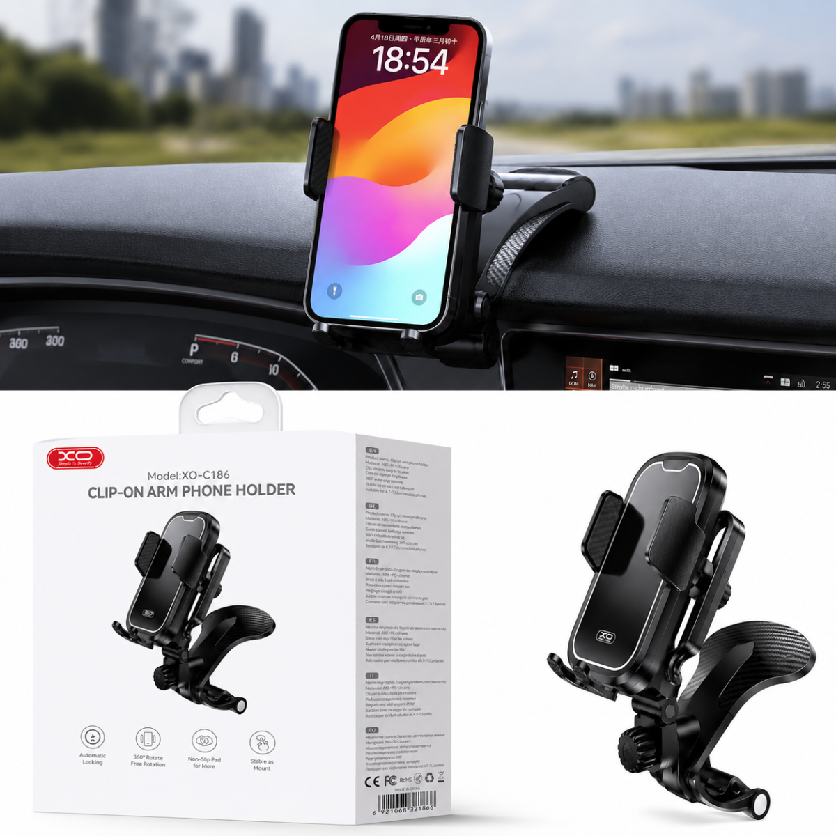 XO-C186 SOPORTE DE AUTO