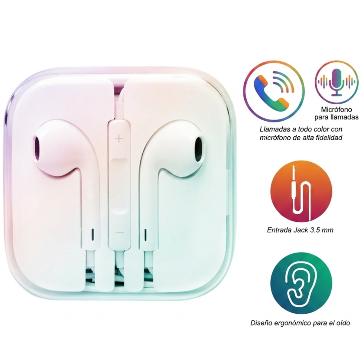 AUDIFONO CALIFORNIA JACK 3.5MM