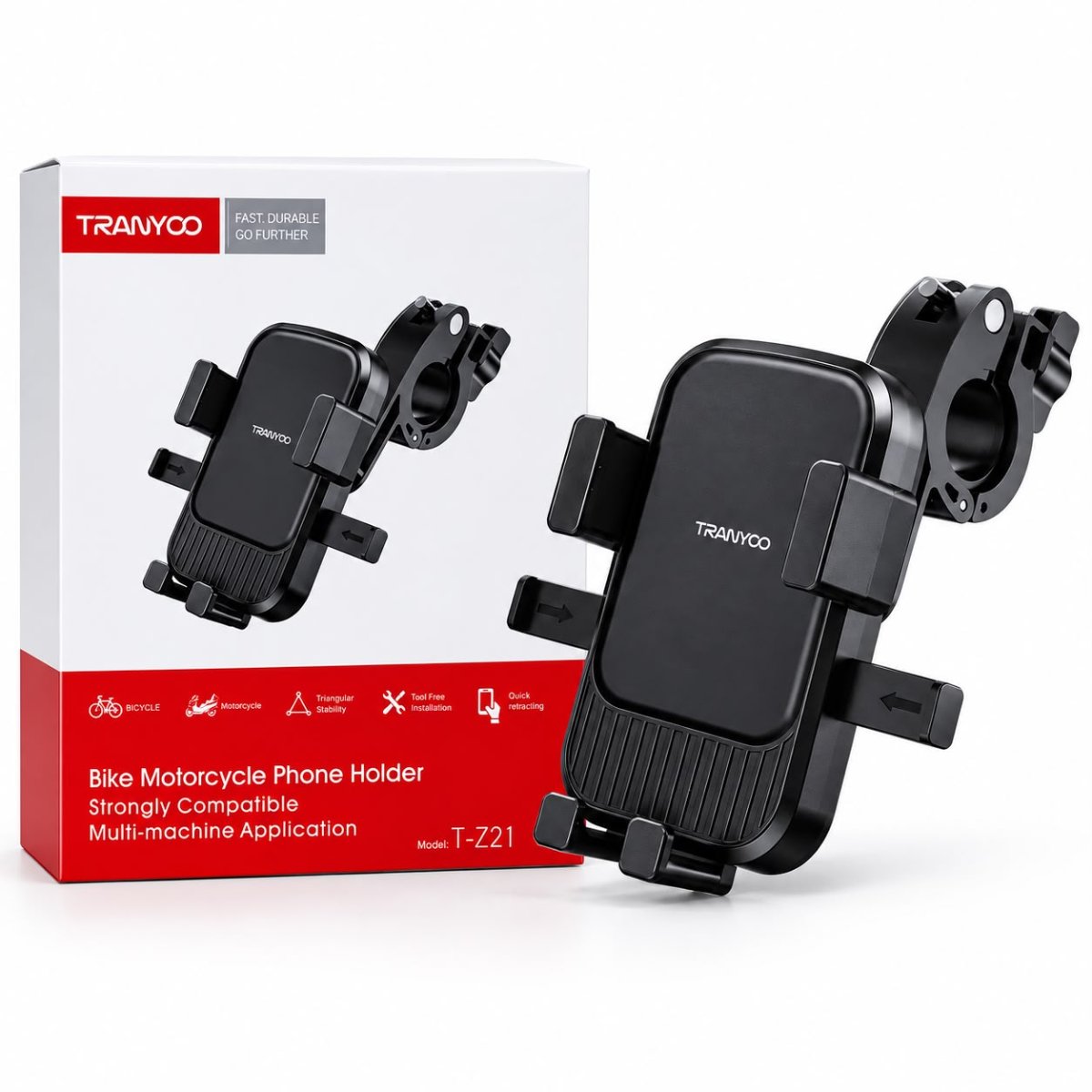 TRANYOO T-Z21 SOPORTE PARA MOTO BICICLETA